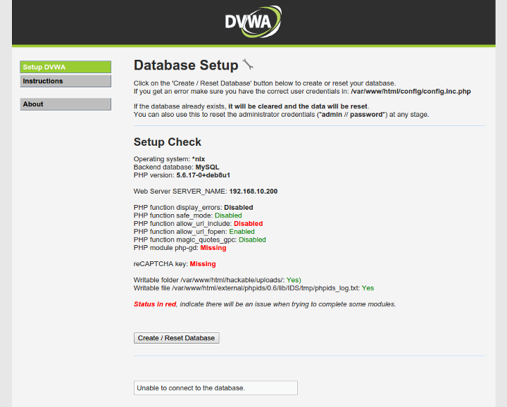 dvwa_setup_errors